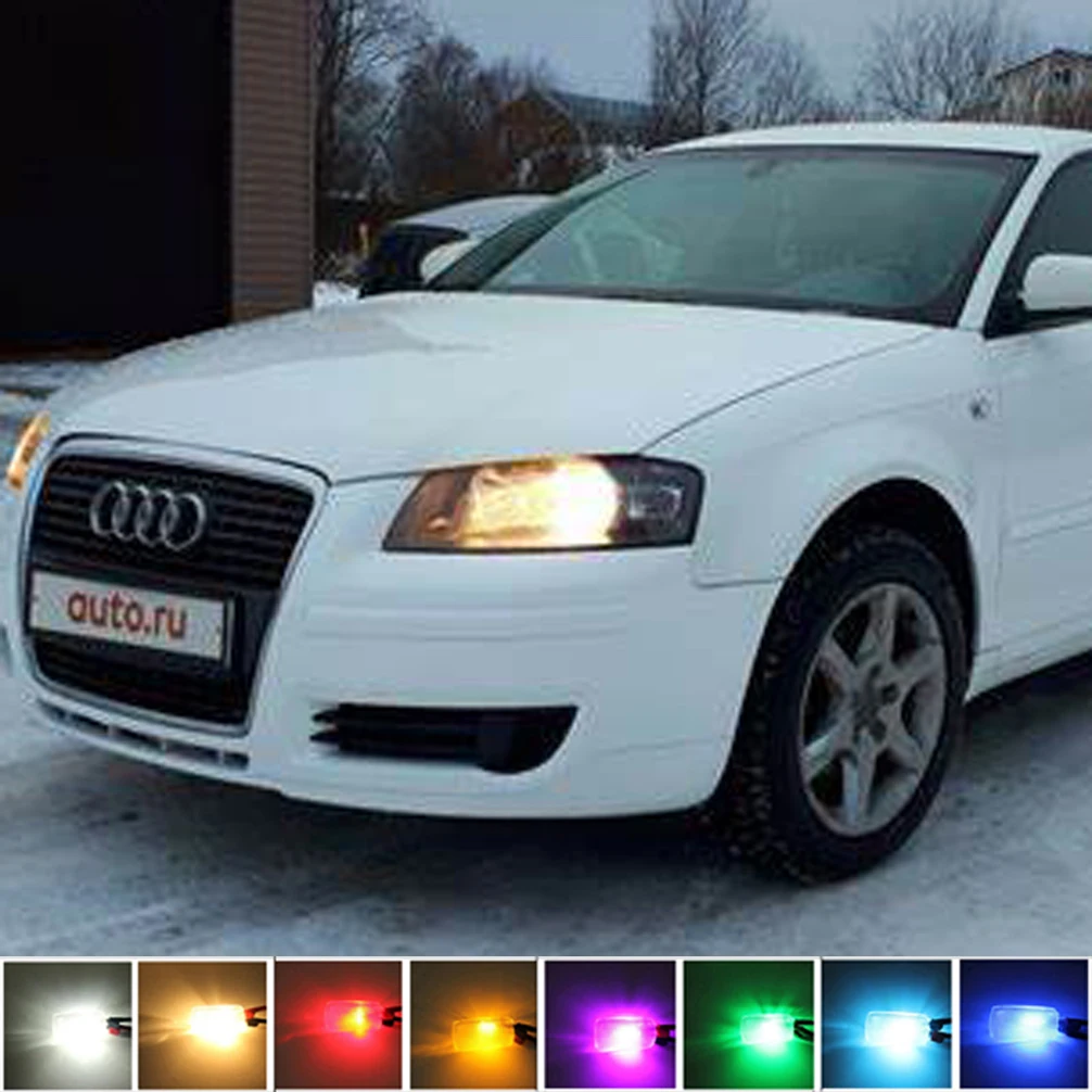 

For Audi A3 2003-2009 High/Low Beam Headlight Fog Turn Signal Sidemarker Brake Tail Back Up License Day Time Running Light