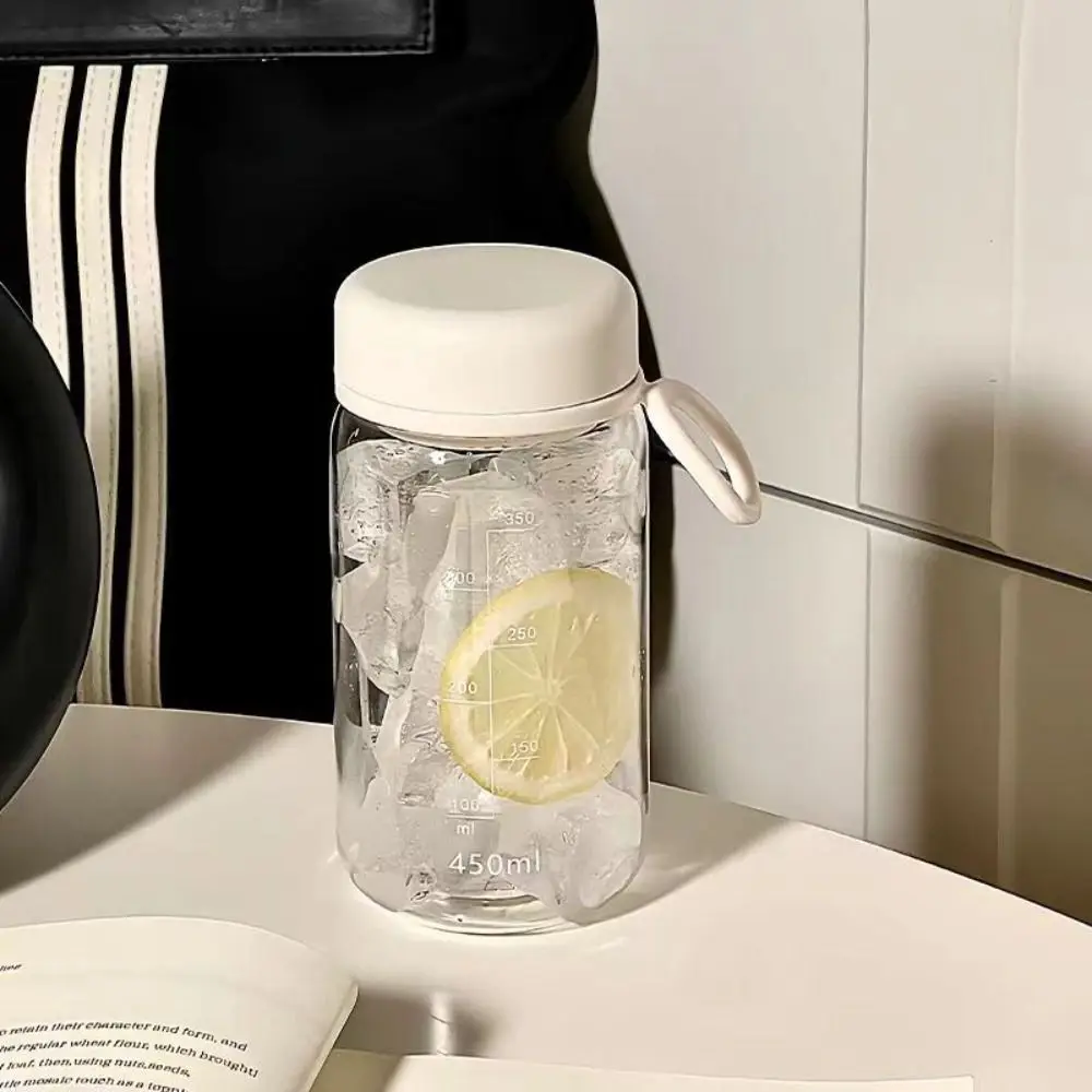 Повседневная пластиковая Студенческая чашка для воды герметичная прозрачная