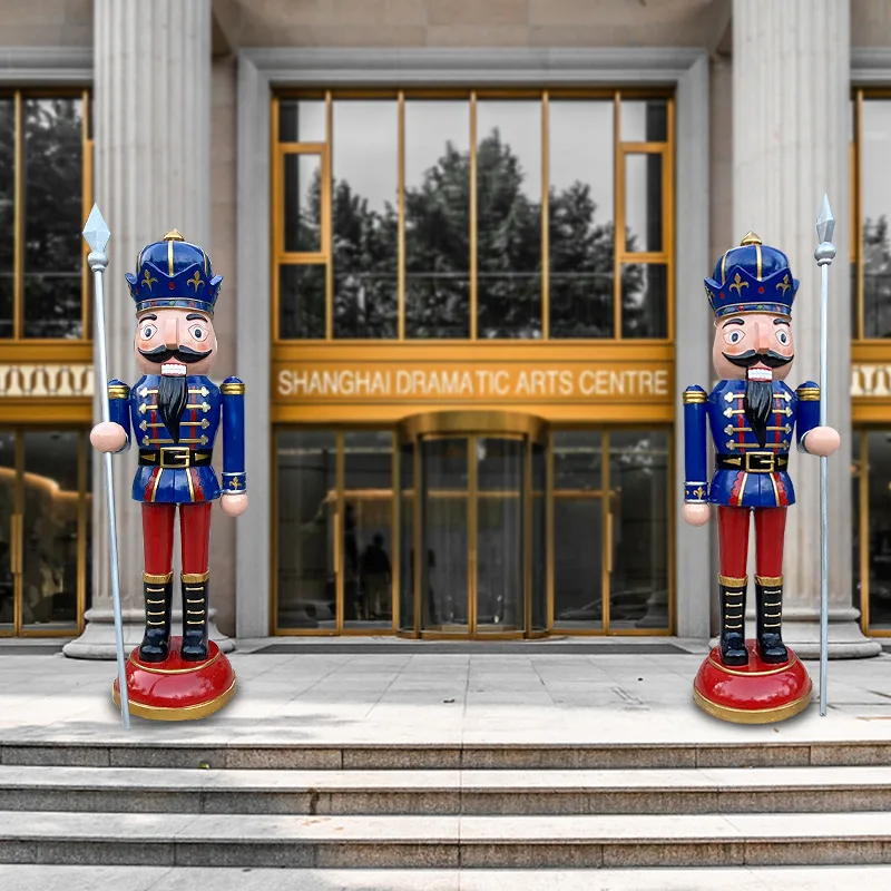 Персонажи мультфильмов из стекловолокна на заказ скульптура для школы Плаза