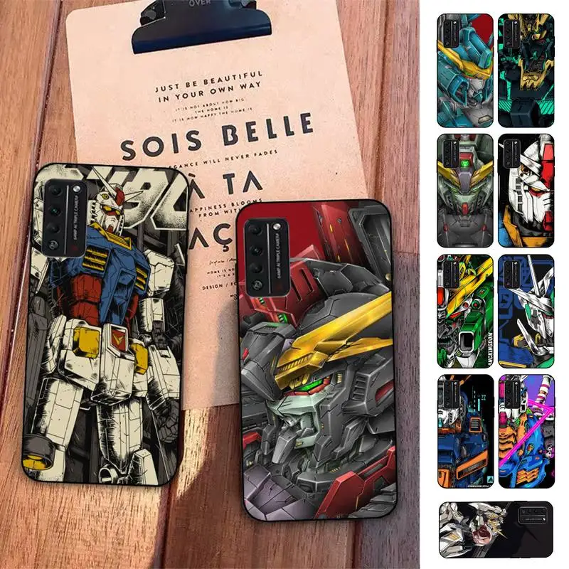 

Bandai GUNDAM Phone Case for Huawei Honor 10 i 8X C 5A 20 9 10 30 lite pro Voew 10 20 V30