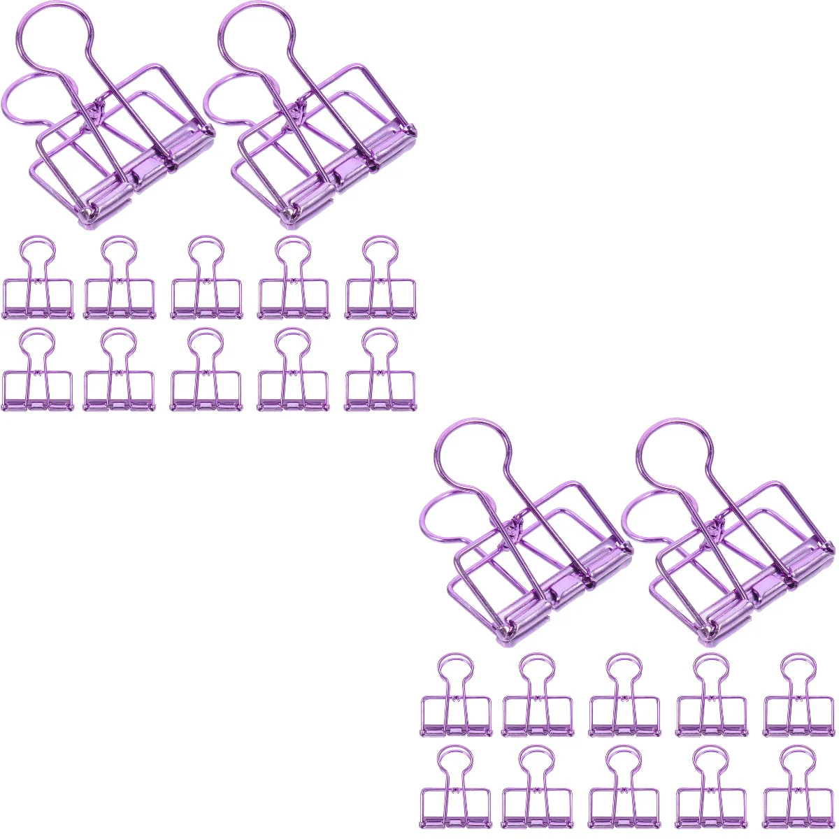 

20 шт., зажимы для бумаги