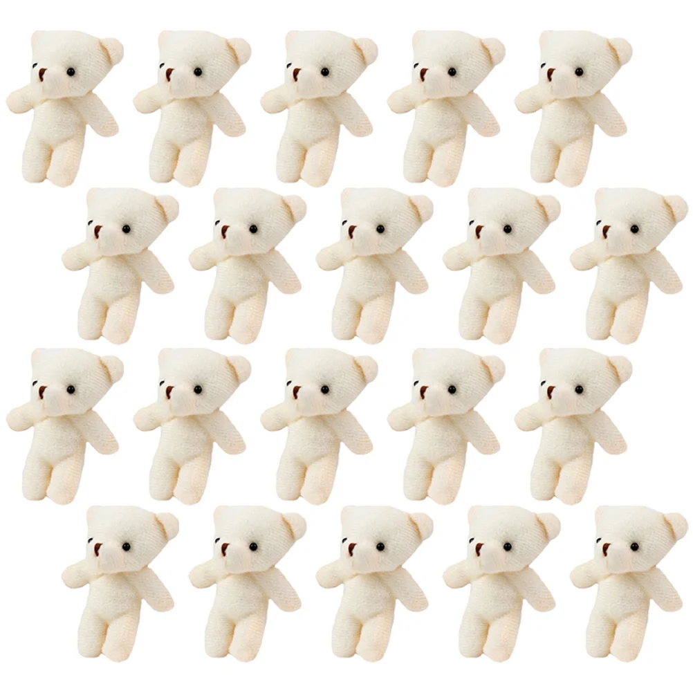 

Mini Bear Accessories Pendant Bag Supplies Decorative Figurines Portable Suspending Keychain