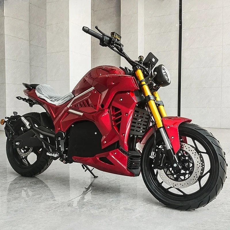 Фото Электрический спортивный мотоцикл XDSS с индивидуальной настройкой OEM/ODM, 5000 Вт, скорость 120 км/ч, большой запас хода, для взрослых №4