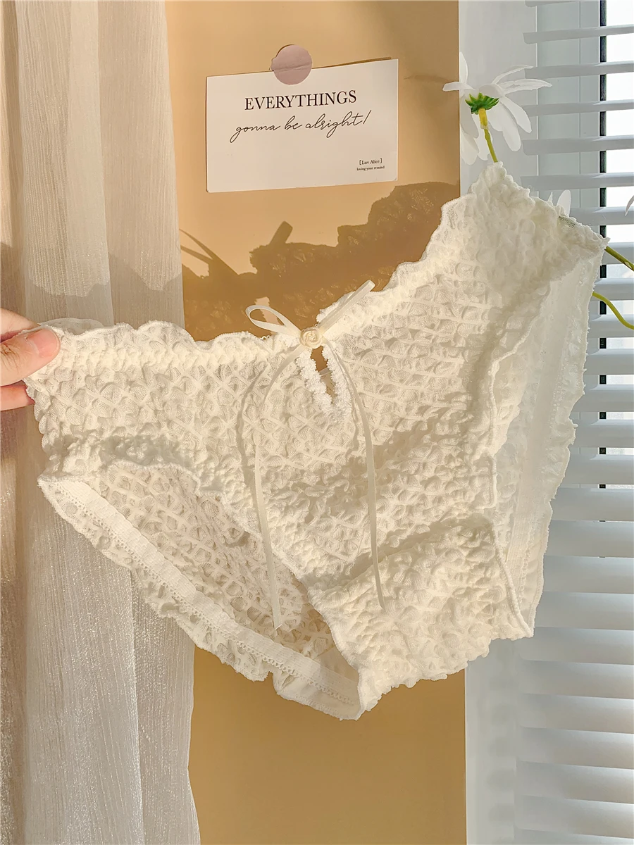 

Japanese Sweetness Lingerie For Women Sexy Lolita Women's Panties ropa Mujer Femme Summer Thin Tangas Mujer Girls Elastic