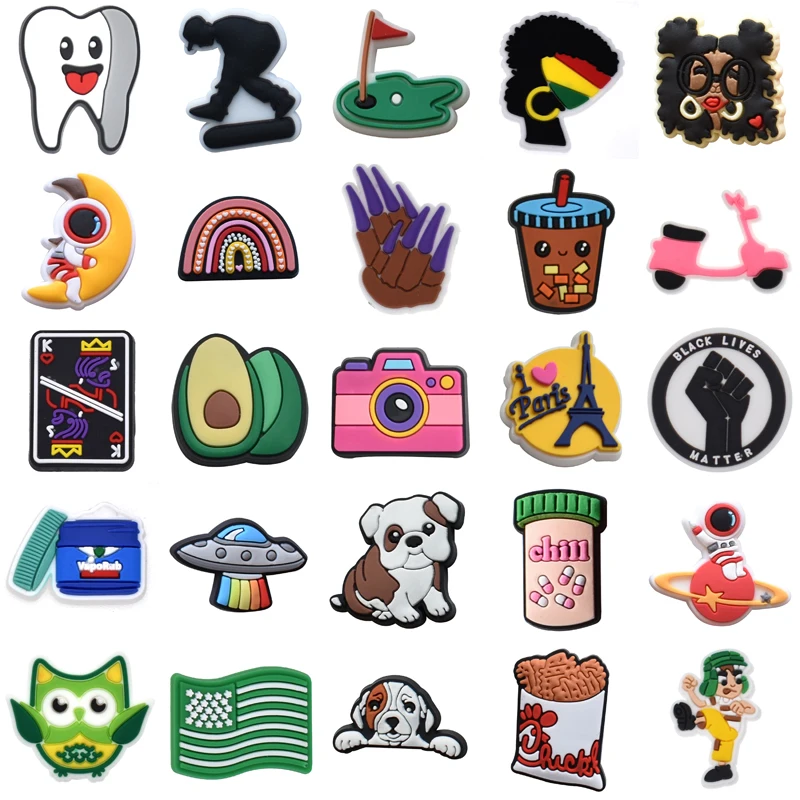 

Shoes Accessories Girl Gifts Women Charm Kids Para Pins Boy Men Wholesale Bulk Decorations for Crocs Packs Set Jeans Shoe Charms