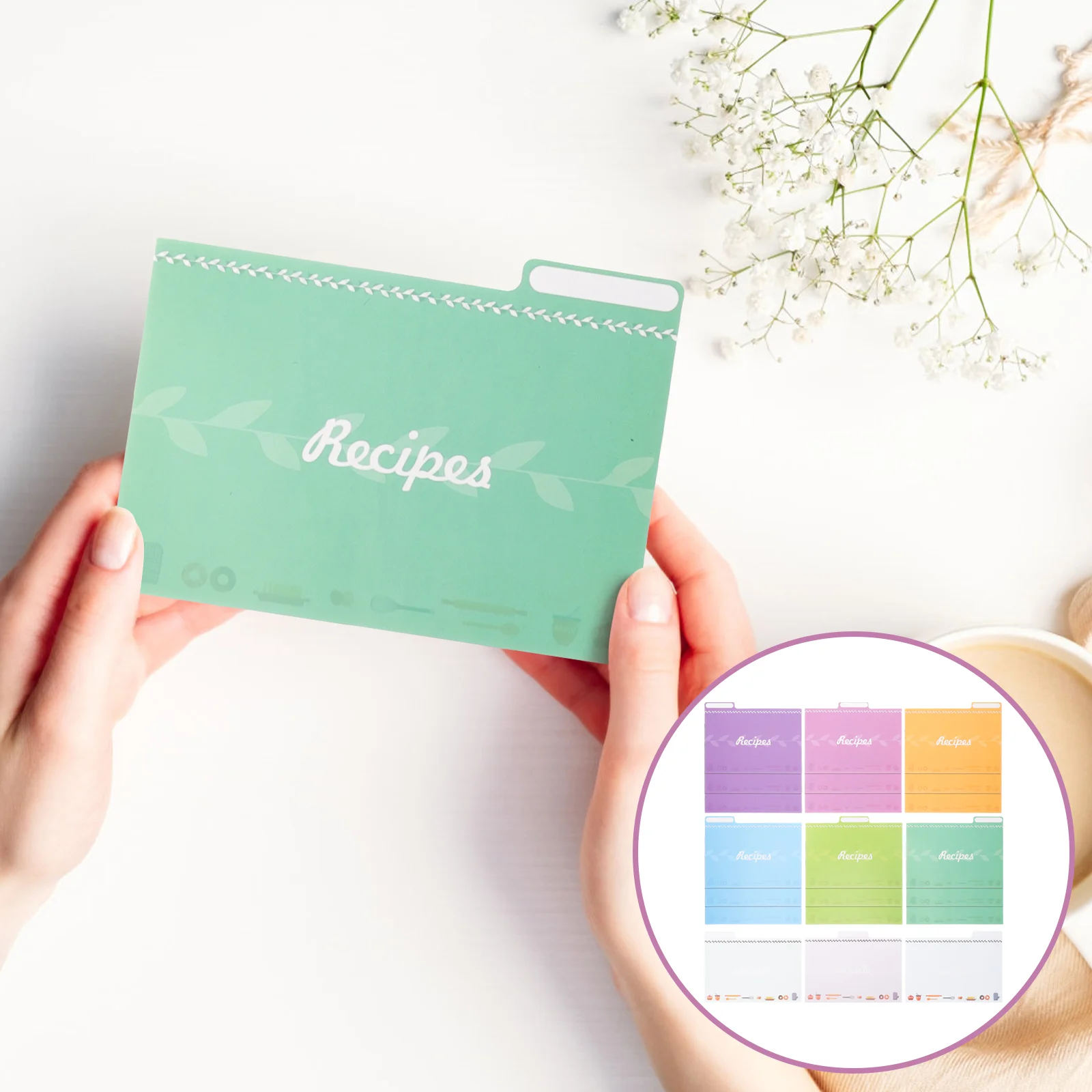 Многофункциональные карты с рецептами декоративные пустые диеты приготовление