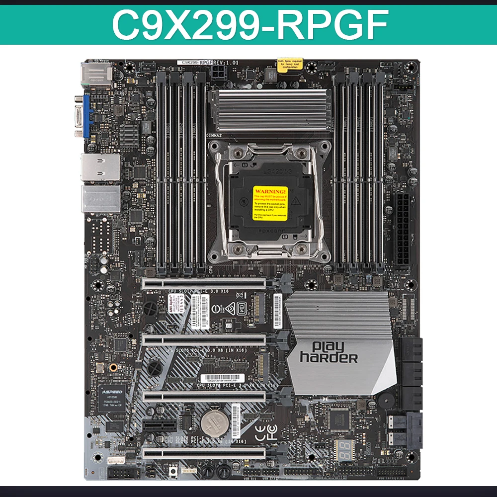 aC9X299-RPGF для Supermicro Высококачественная материнская плата настольных ПК i7 i9