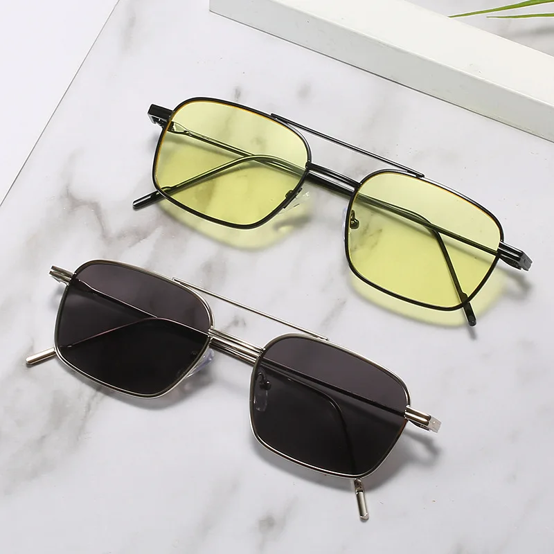 

New Sunglasses Fashion Metal Retro Small Frame Sunglasses Glasses