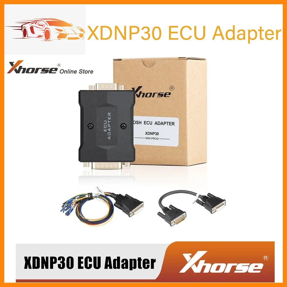 

Оригинальный адаптер Xhorse XDNP30 для Bosch ECU с кабелями, работает с инструментом VVDI Key Plus Pad и MINI Prog, бесплатная доставка