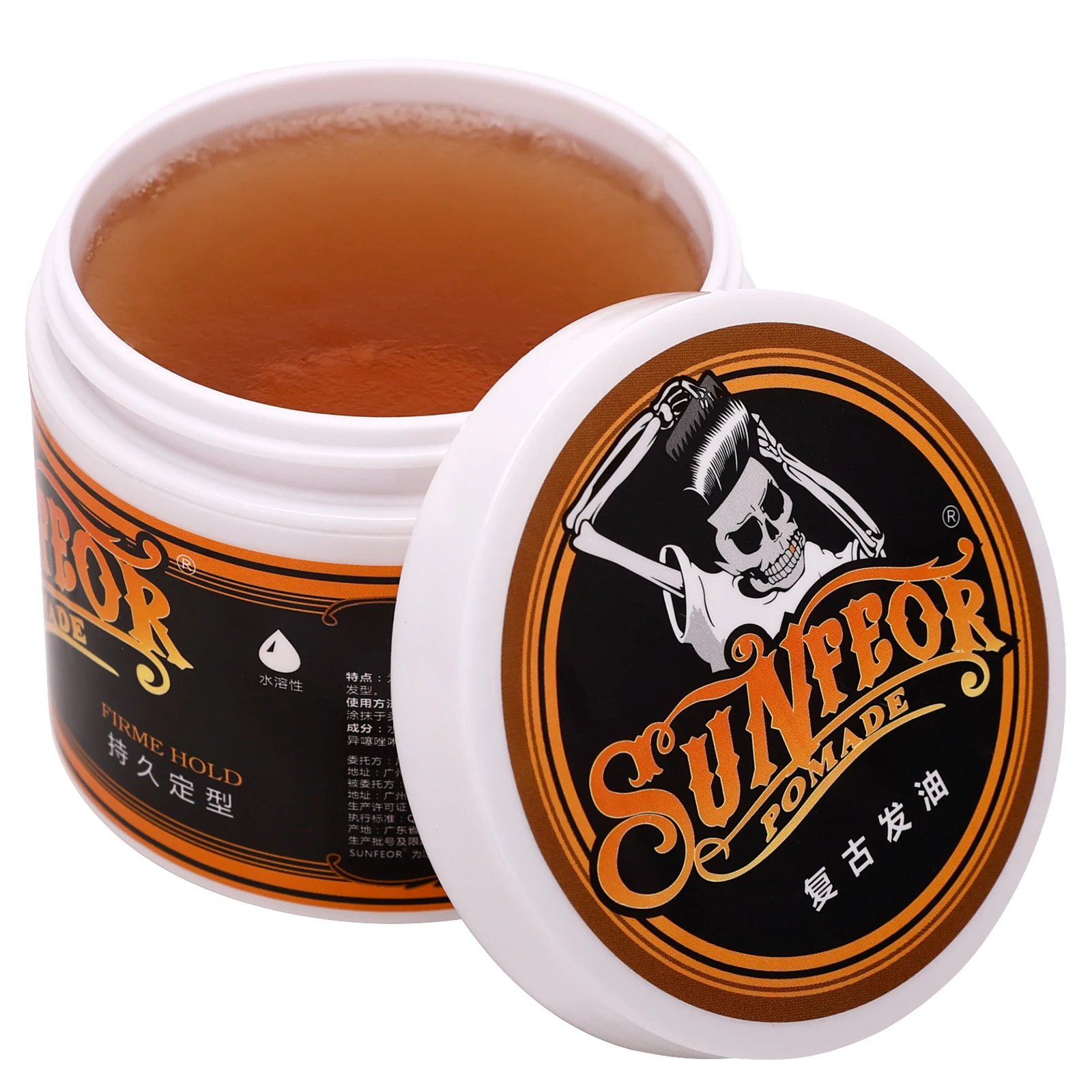 

Sdotter Professional Hair Wax Pomade Long-lasting Hair Gel for Men Fluffy Hair Pomade Wax Hair Oil Edge Control Cera Para Cabell