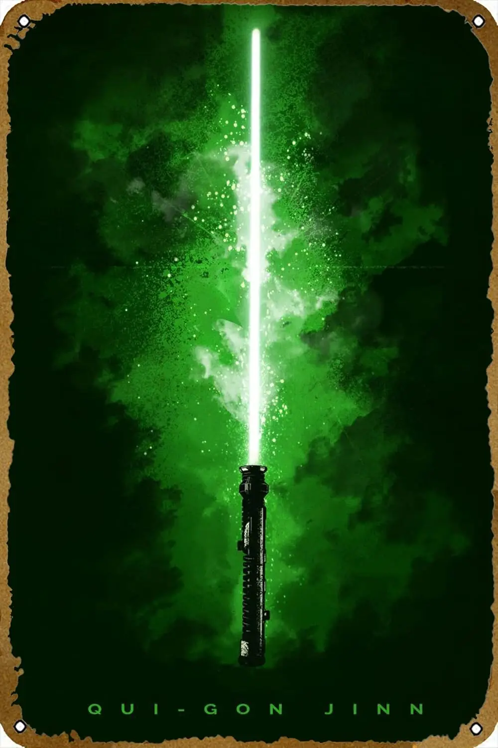 Постер фильма Ти-Гон металлическая жестяная вывеска 8x12 дюймов настенный декор