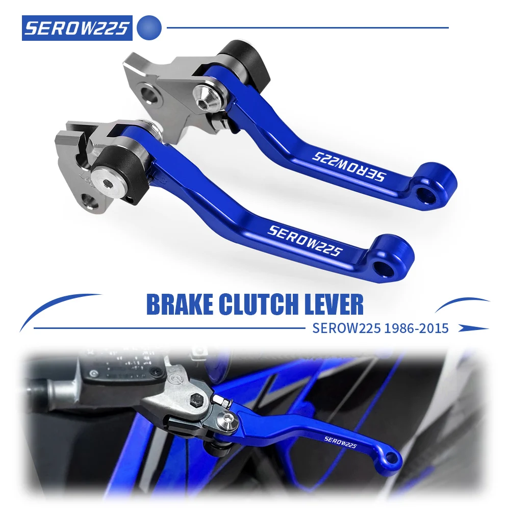 

Dirt Bike Brake Clutch Levers For YAMAHA SEROW250 1986 1987 1988 1989 1990 1991 1992 1993 1994 1995 1996 1997 1998 1999-2015