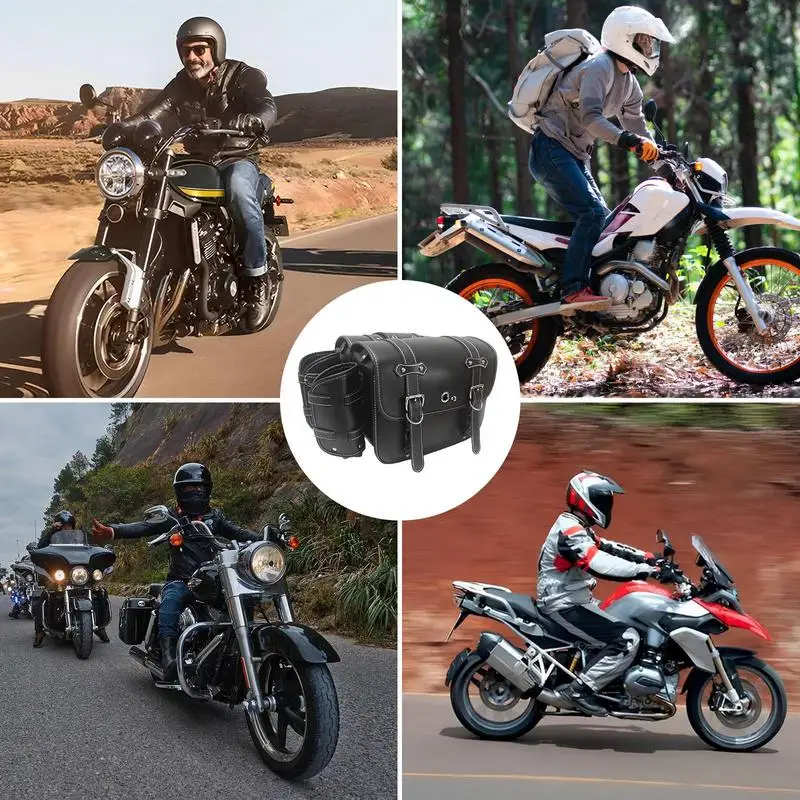 

Мотоциклетные водонепроницаемые седельные сумки, вместительная мотоциклетная сумка для багажа, универсальные боковые чемоданчики для хранения велосипедов