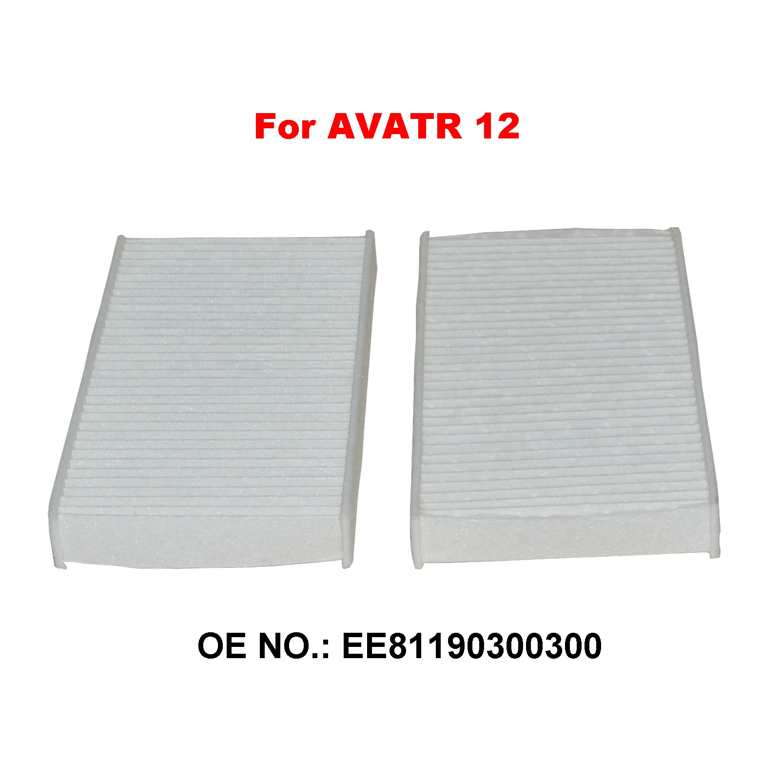 

2 шт. фильтр кондиционера для Changan AVATR 11 12 EV 2023 2024 салонный фильтр автомобильные запасные части H141574009 EE81190300300