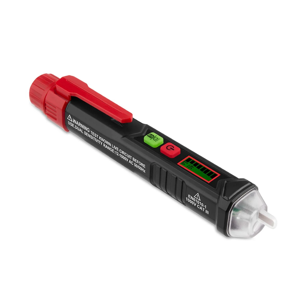 

Voltage Tester/Non-Contact Voltage Tester Live Wire Zero Wire Tester Electrical Tester Buzzer Alarm with LCD Display