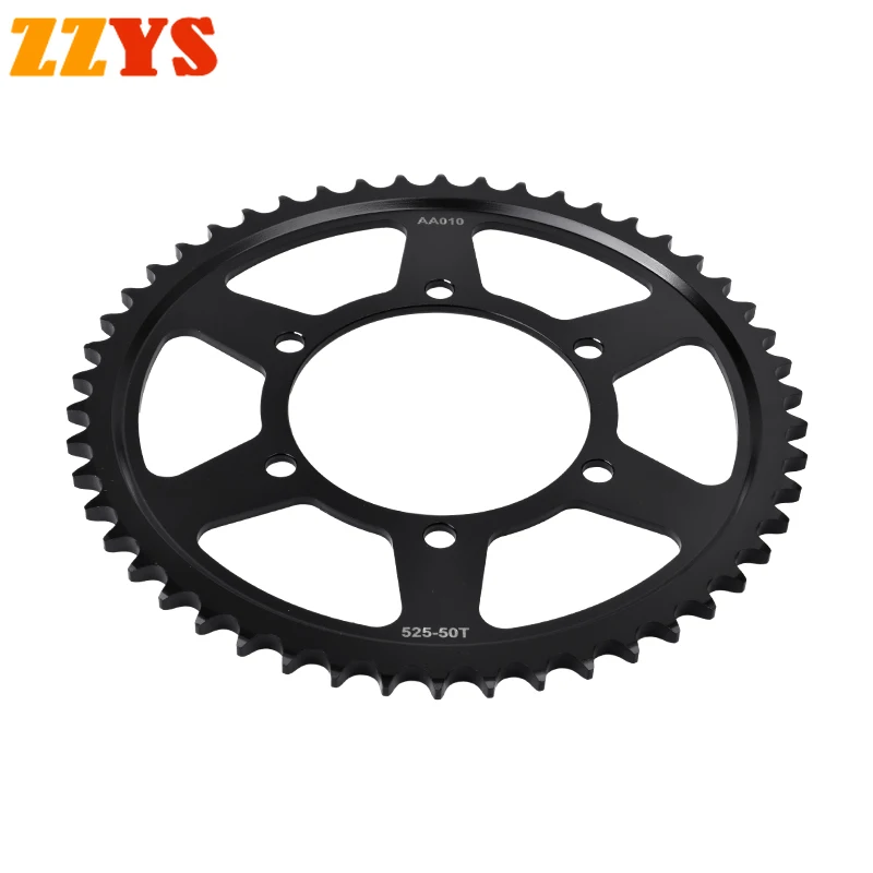 1 шт. 525 46T 47T 50T зубчатая Задняя звездочка колесная камера корона для Triumph 660 Street Triple