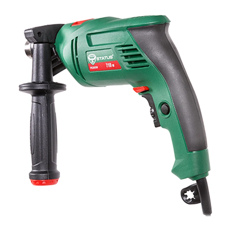 Дрель ударная STATUS DP700 (Мощность 710 Вт ключевой патрон скорость вращения 2800 об/мин