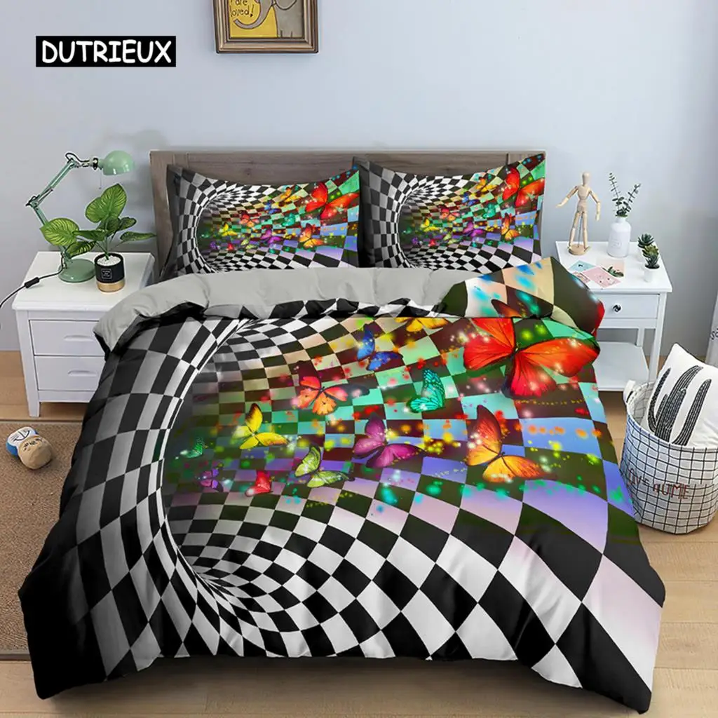 Набор постельного белья с геометрическим рисунком для детей и взрослых