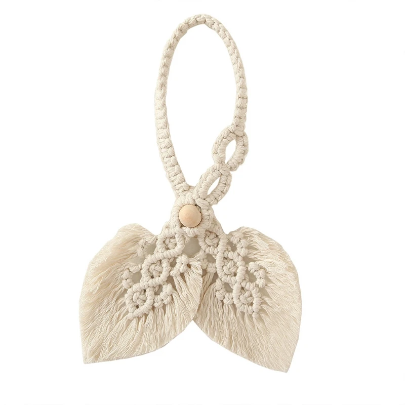 

Занавеска-завязка макраме из хлопка OOTDTY