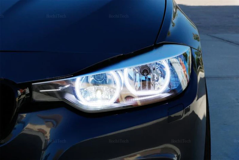 Dtm Led Halo Rings Drl Angel Eyes Kit Для Bmw E38 E39 E60 E53 E46 E90 E91 E92 E93 E81 E82 Модификация Автомобильных Фар
