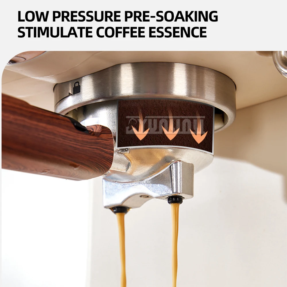 Кофеварка для эспрессо со вспенивателем молока Паровая палочка аппарат капучино