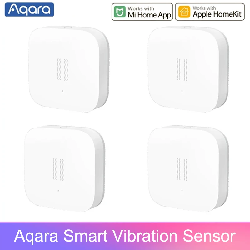 

Original Aqara mijia aqara vibration / shock sensor Built In Gyro Motion sensor ,For mi home app ,International Edition
