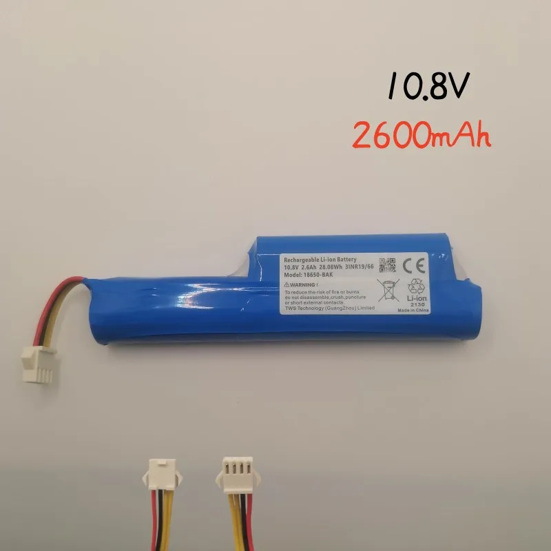 

Оригинальный 11,1 В мАч для Redmond REB-R150 Coayu BL3S1P, Роботизированный пылесос, сменная литий-ионная батарея в