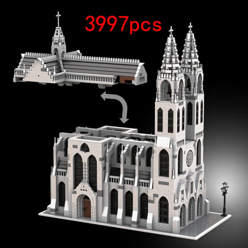 Детская игрушка-пазл Церковь 3997 деталей