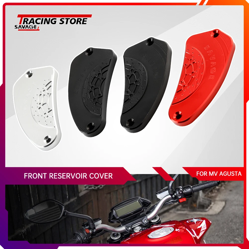 

Front Brake Clutch Reservoir Cover For MV Agusta Brutale 800 750 910 920 989R 990R 1078 1090 RR F4 312 Motorcycle Oil Fluid Caps