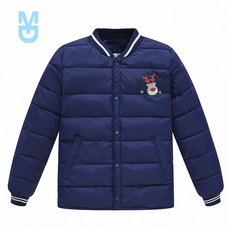 

New children's Winter padded coat for boys girls thickened warmth padded Loose jacket for girls can be worn inside