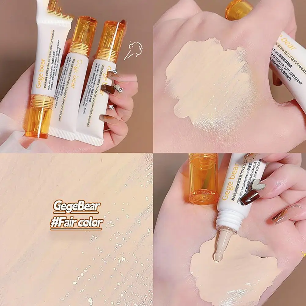 

Bear Concealer Makeup Primer Concealer Not Easy Waterproof Lasting Fade Smooth To And T1W4
