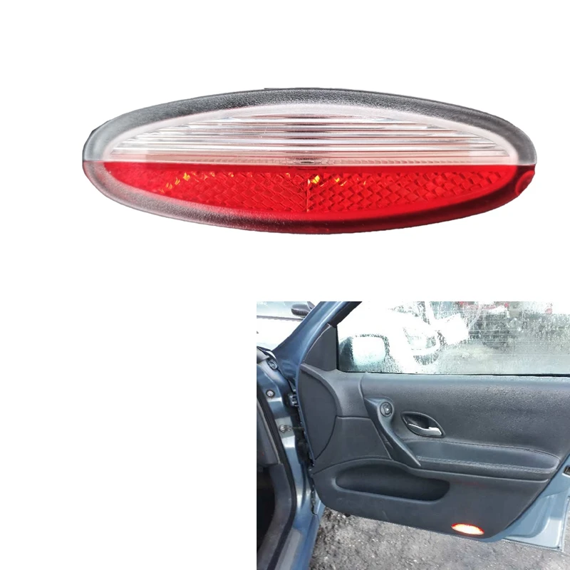 

8200003263 Car Front Rear Door Light Interior Panel Trim Reflector Replacement Shell for Renault Laguna MK2 Koleos MK2
