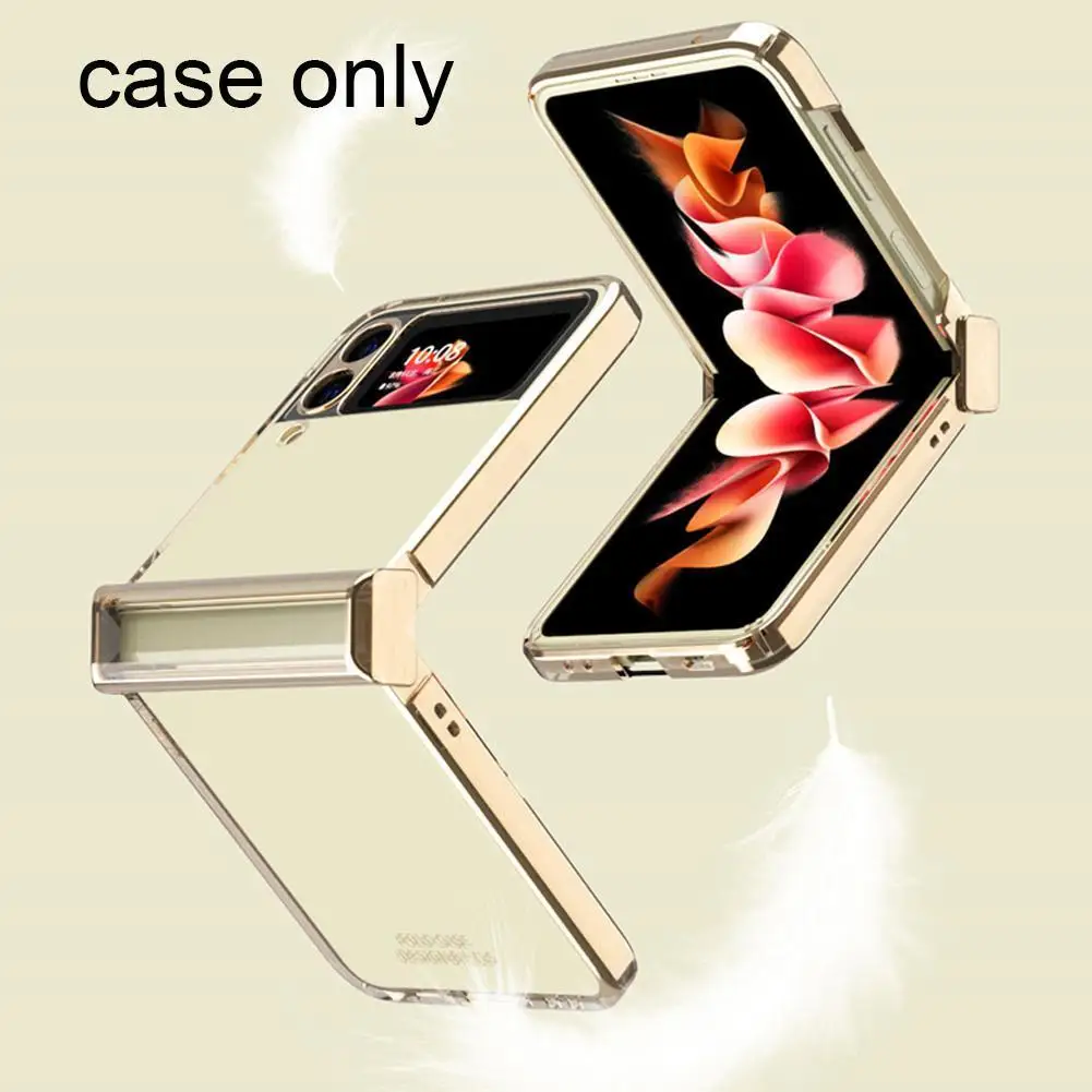 

Полностью Защищенный жесткий ударопрочный чехол из поликарбоната с откидной крышкой для телефона, ударопрочный кожаный чехол для Samsung Galaxy Z...