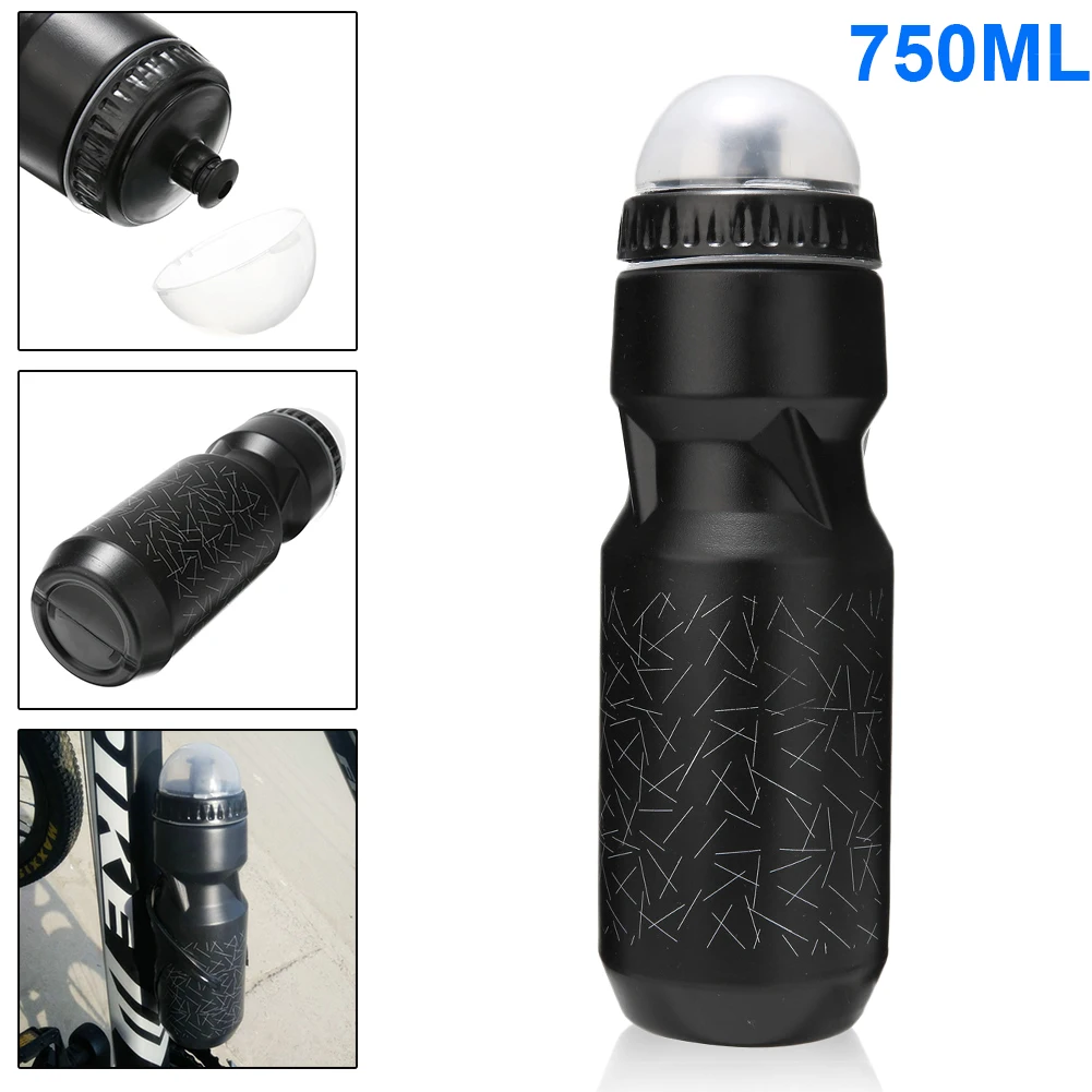 

750ML Drinking Bottle for Mountain Bike Bottle Cycling Water Outdoor Sports Plastic Portable Convenient Kettle Drinkware tools