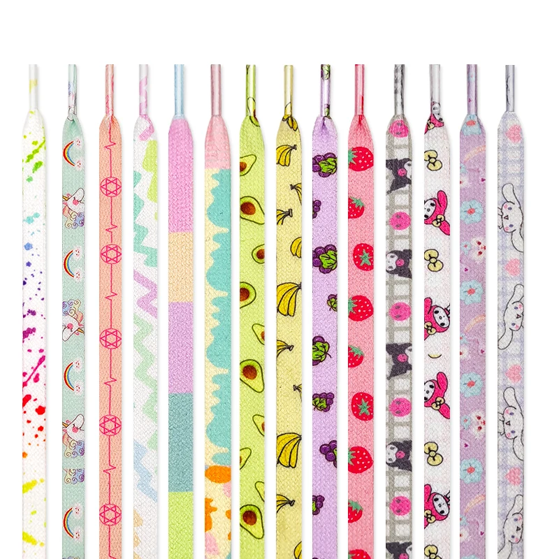 Шнурки Kuromi My Melody из мультфильма милые шнурки для кроссовок в стиле аниме с