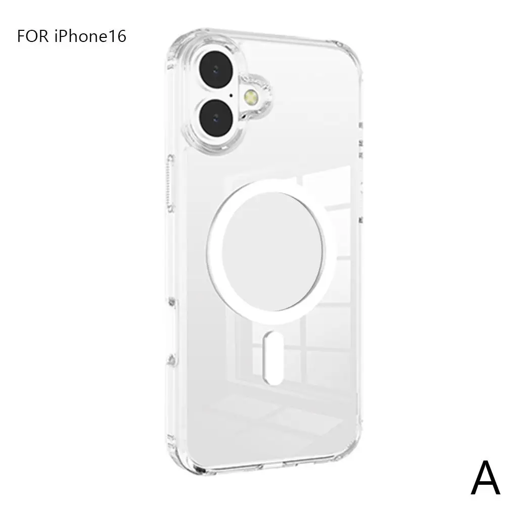 Для IPhone16 16pro 16promax мобильный телефон чехол Прозрачный Мощный Телефон Чехол