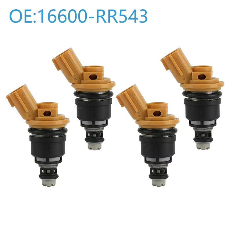 Топливные форсунки 16600-RR543 4 шт. подходят для Niseur 300ZX Z32 RB25DET VG30DETT SR20DET KA24 16600RR543