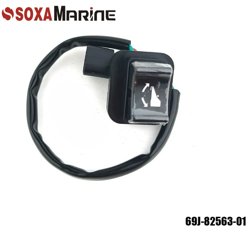 Переключатель отделки и наклона в сборе для подвесного 4-тактного двигателя Yamaha 20