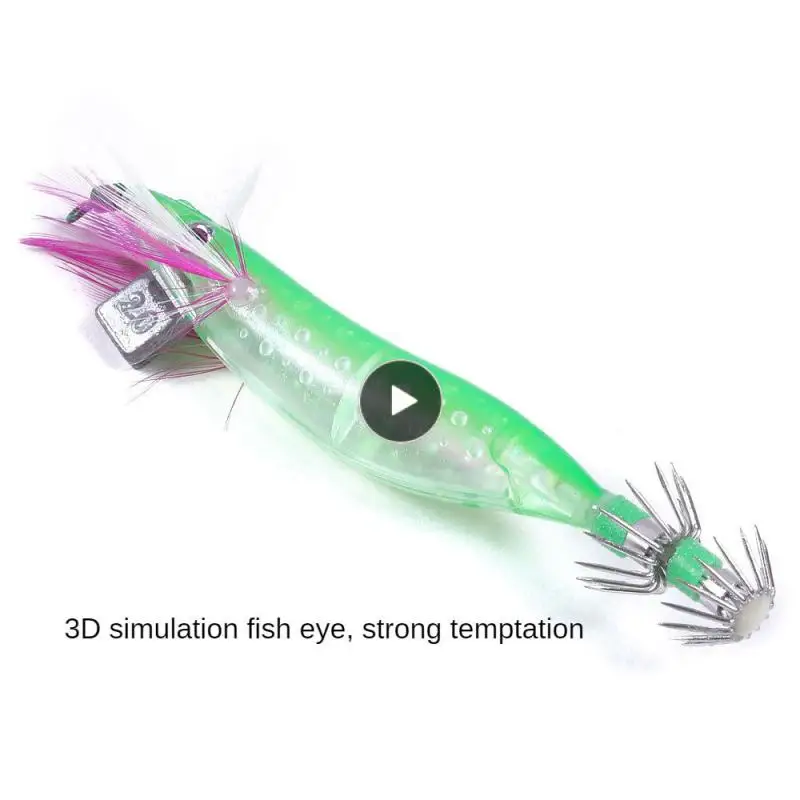 

10cm-9g 5 Bags High Stability Fishhook Sharp Fish Hook Octopus Hook Strong Penetration Power Simulation Of Fish Eyes Luya Bait