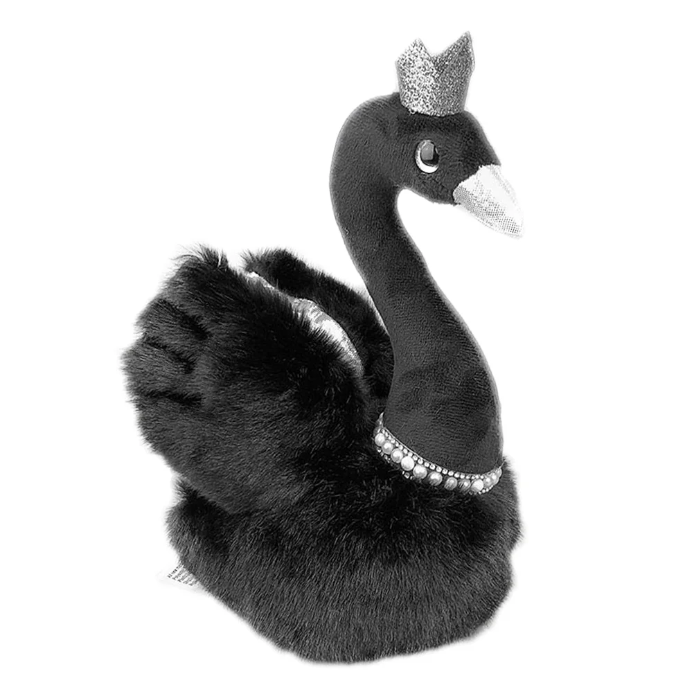 

Black Swan Vintage Decor Home Toy Decorate Kids Playing Stuffed Plush Pp Cotton Decorative Child Adorable