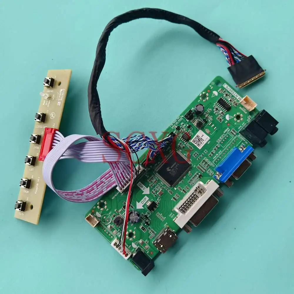 

DIY Kit For LTN156KT02-101 LCD Display Controller Board Notebook Panel LVDS 40 Pin 60Hz 1600*900 HDMI-Compatible DVI VGA 15.6"