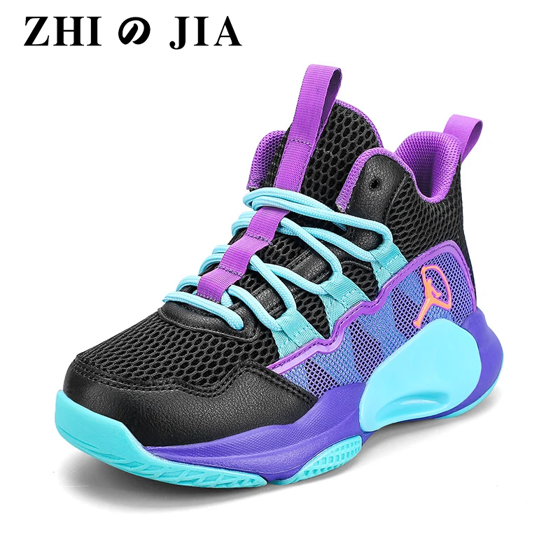 Autumn Mesh Breathable Boys Sports Shoes Outdoor Comfortable Training Casual Shoes Summer 31-40