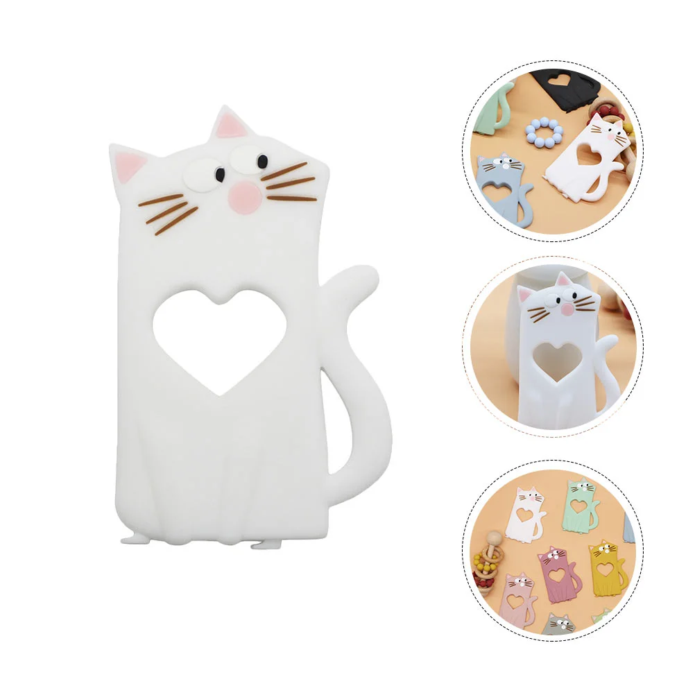 

1Pc Baby Teething Chewable Cat Molar Baby Soother Baby Shower Gift