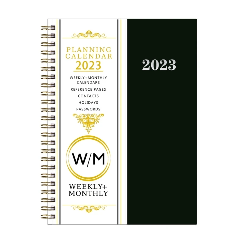 

Coil Work Planner Schedule Notebook To Do List Planner Notebook Daily Planner Quality Paper for Clear Organization
