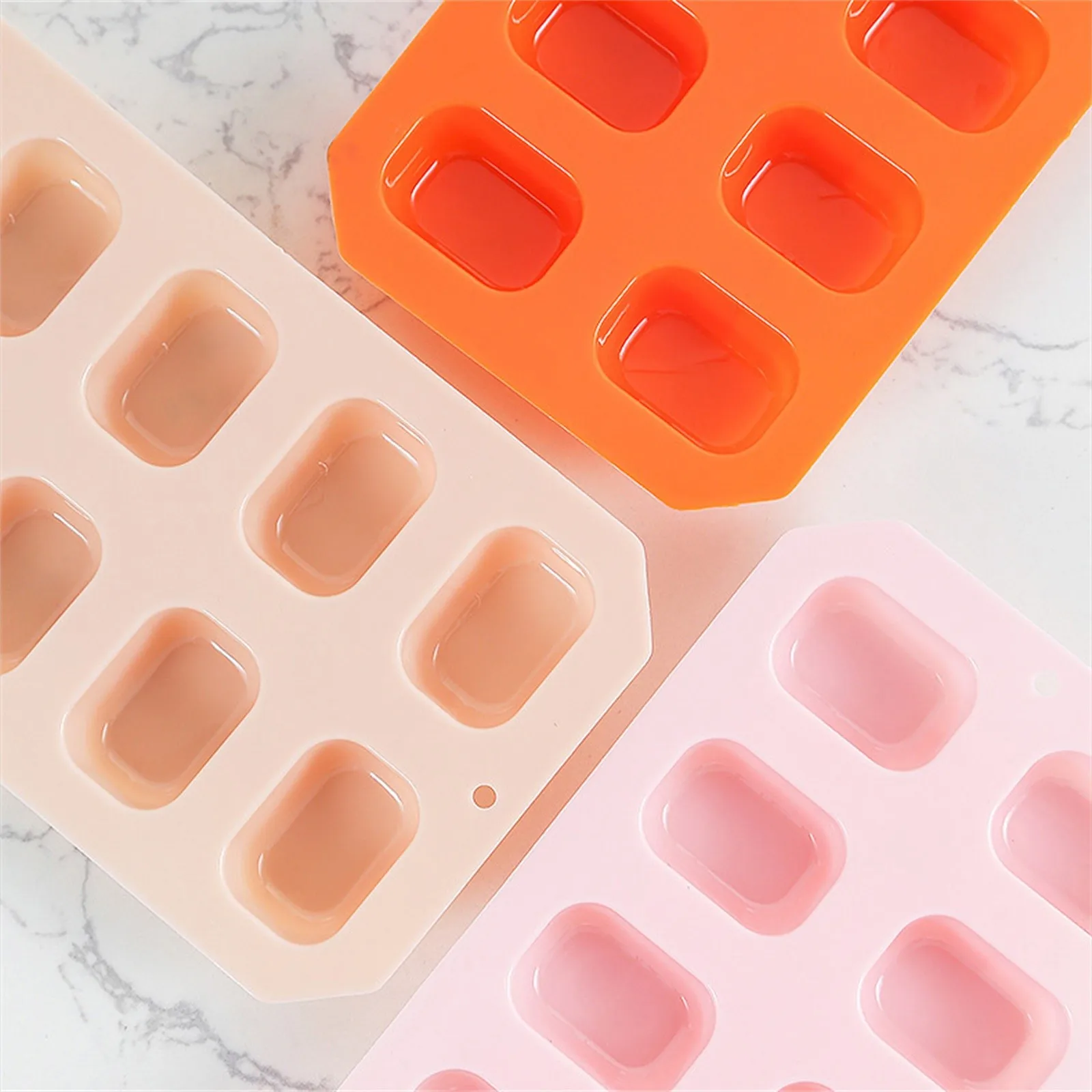 Гибкие силиконовые формы для заморозки льда виски 10 штабелируемые простые лотки