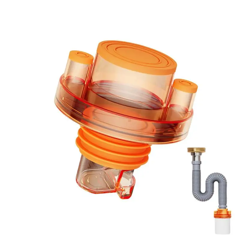 

Drain Pipe Sealing Plug Sink Pipe Backflow Overflow Seal Laundry Utility Fixtures For Mop Sink Drain Bathtub Drain Washing