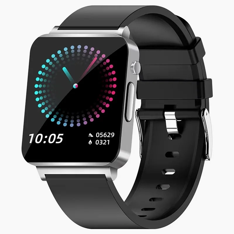

Men Smartwatch 1.72inch Non-Invasive Blood Glucose Women Healthy Wrist ECG BloodPressure Exercise Meter Clock For Xiaomi New
