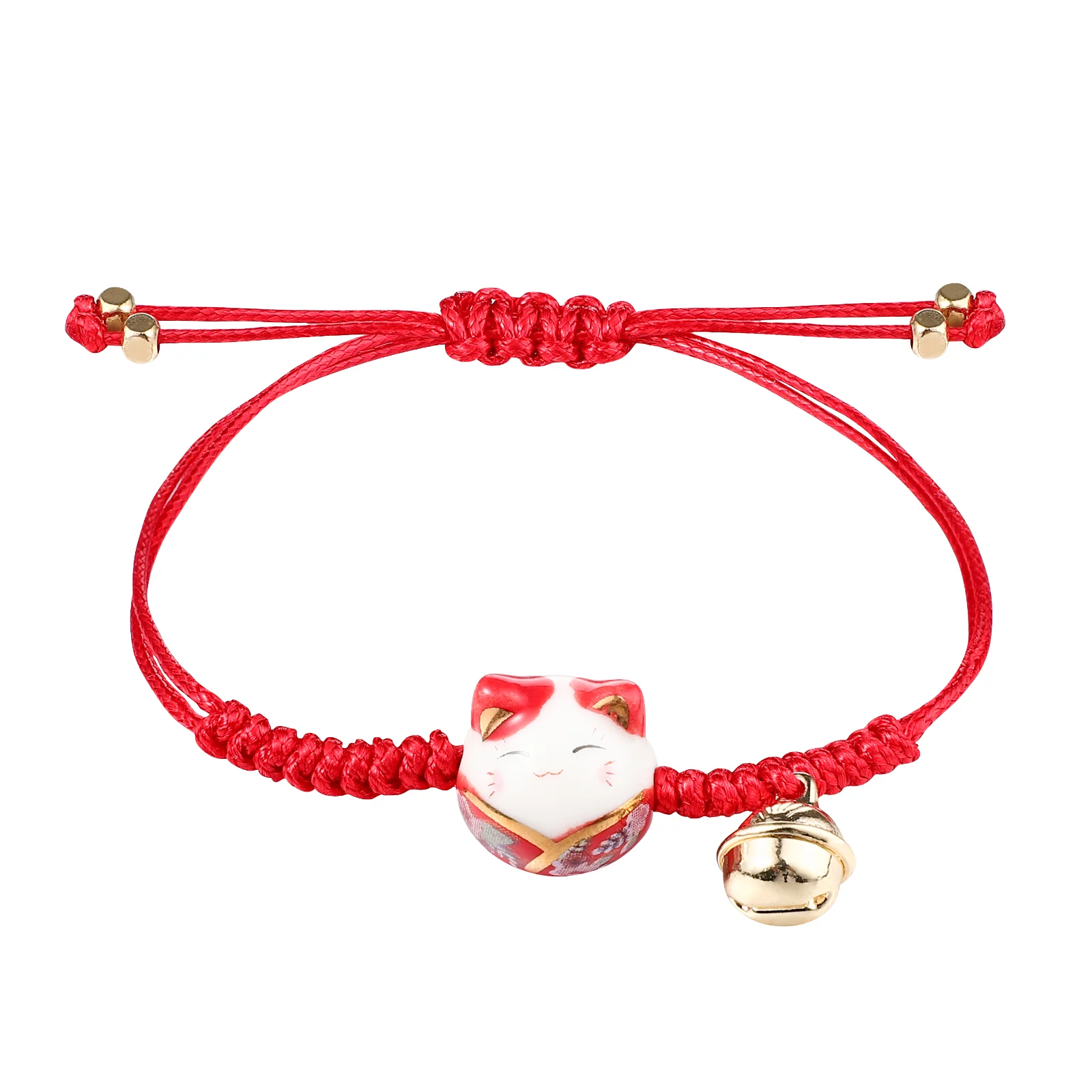 

Cat Bracelets Women Red String Bracelet Maneki Neko Bracelet Braided Bracelets Weave Rope Bracelet Women