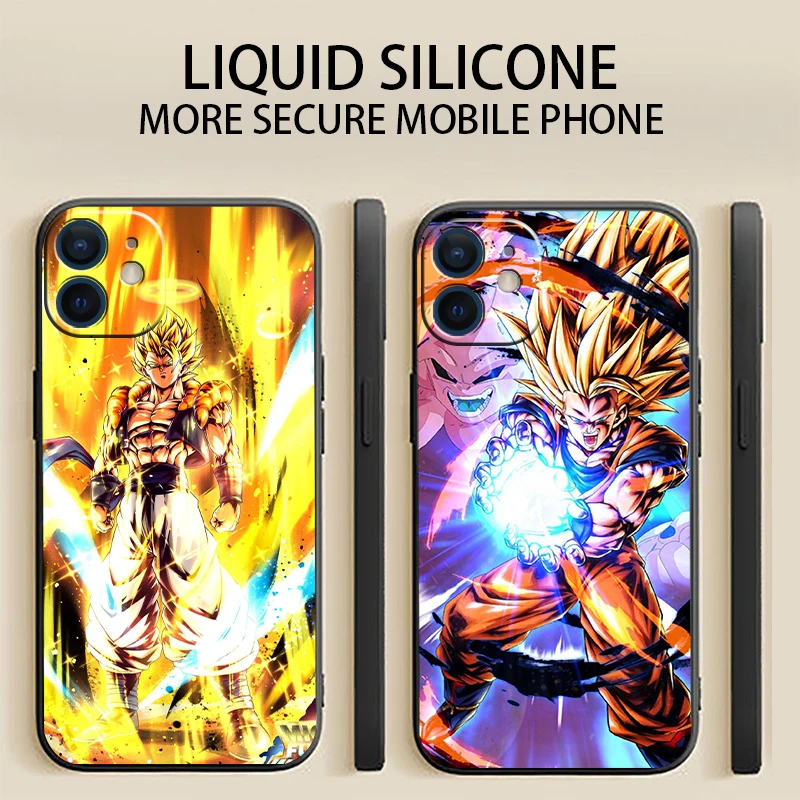 

DRAGON Ball Phone Case For iPhone 11 12 13 Pro MAX Mini 6 6S 7 8 Plus X XR XS MAX SE 2020 5 Silicone One PIECE Funda Back Cover