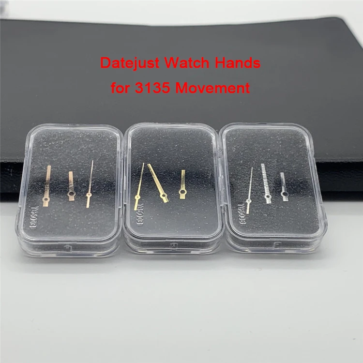 3pcs/Set Watch Hands for 3135 Movement Datejust Pointers Watch Replacement Accessories 162333 Series Repair Parts
